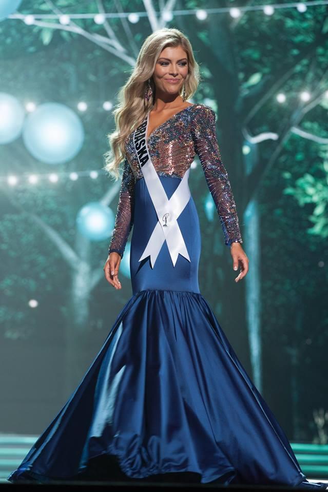 Jasmine Fuelberth Miss Nebraska USA 2017 during Preliminary Evening